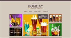 Desktop Screenshot of holidaybev.com